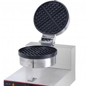 Electric Single Head Round Type Waffle Maker