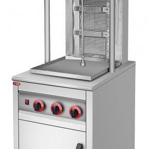 Gas Freestanding 3-Burner Shawarma Maker