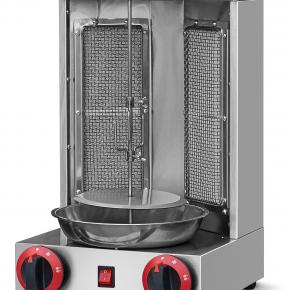 Gas Tabletop 2-Burner Shawarma Maker