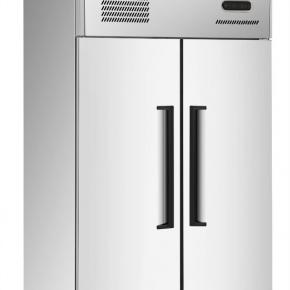 S/Steel 2-Door Kitchen Cabinet Refrigerator