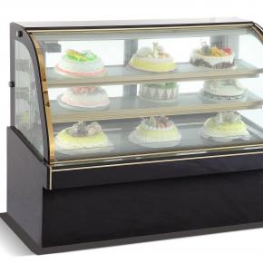 Ordinary Black Marble Double Arc Cake Display