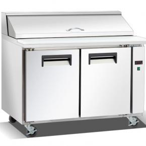 S/Steel 2- Door Pizza Station Chiller