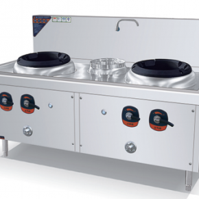 Aurora Series Stove With 2-Burner & 1-Warmer