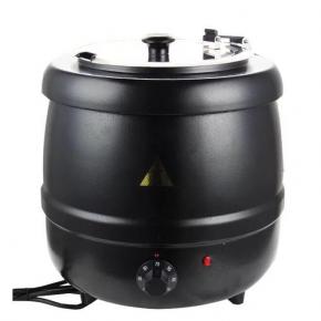 Black Plastic Electric Soup Kettle