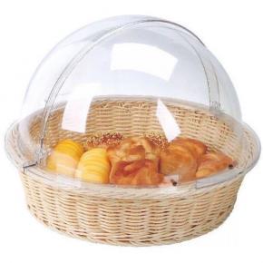 Round Type PC Imitation Rattan Bread Basket