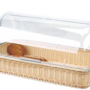 Rectangle Type PC Imitation Rattan Bread Basket