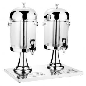 S/Steel Juice Dispenser Double 16L