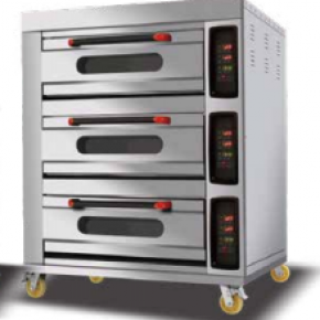 Smart Computer Electric Oven 3-Deck 6-Tray