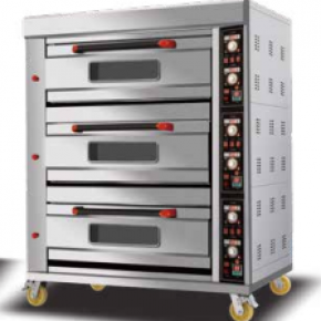 Crown B Series Gas Oven 3-Deck 6-Tray