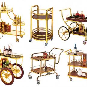 Luxury Boutuque All Kinds Wine Trolley